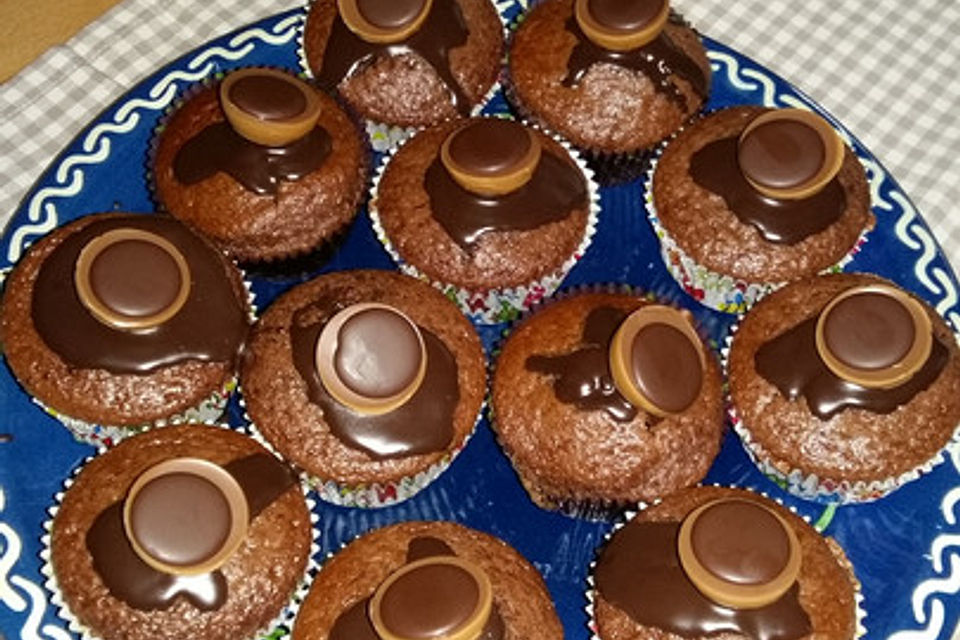 Schokoladige Toffifee-Muffins