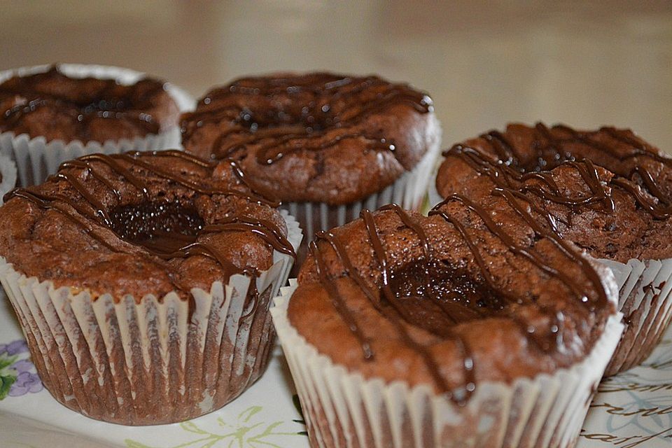 Schokoladige Toffifee-Muffins