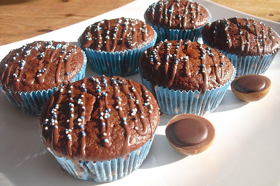 Schokoladige Toffifee-Muffins