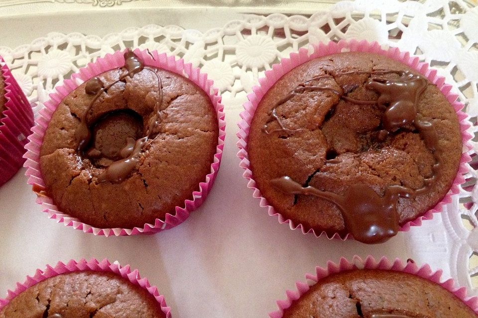 Schokoladige Toffifee-Muffins