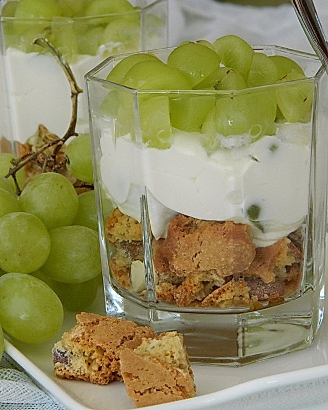 Weintrauben-Trifle