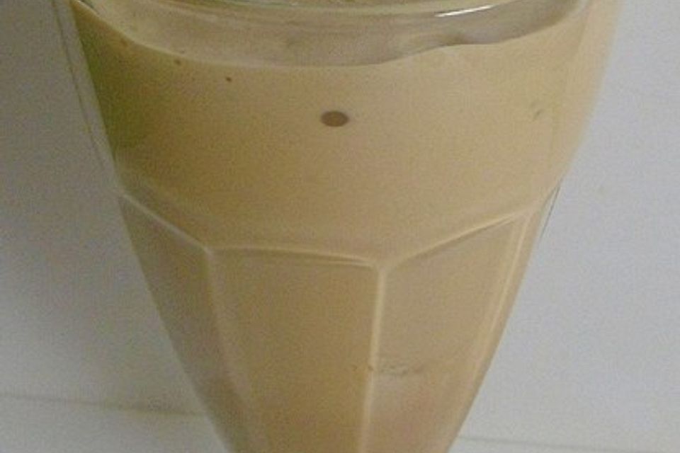 Kaffee-Karamell-Milchshake