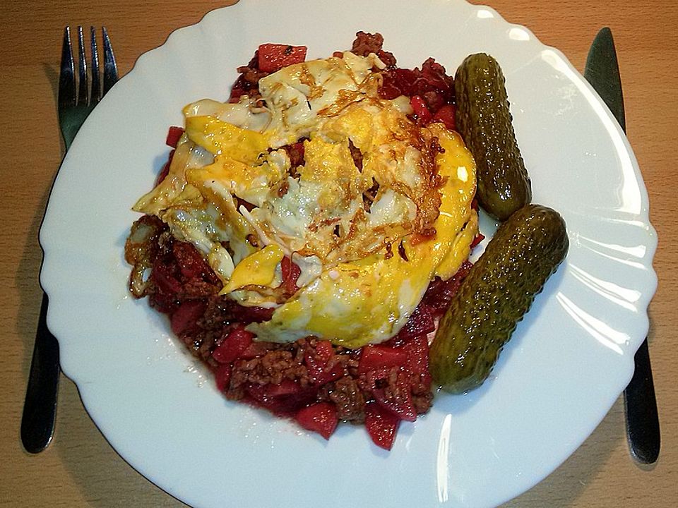 Labskaus mit Hackfleisch - einfach und anders von Maerzen| Chefkoch