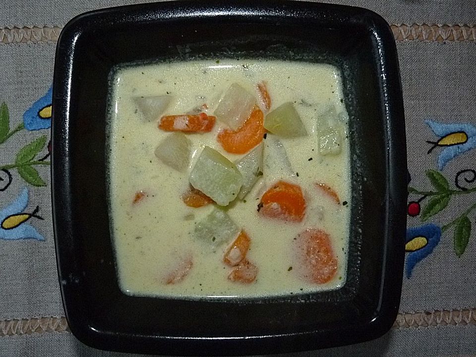 Kohlrabi-Karotten-Käse-Sauce von Dimple61| Chefkoch