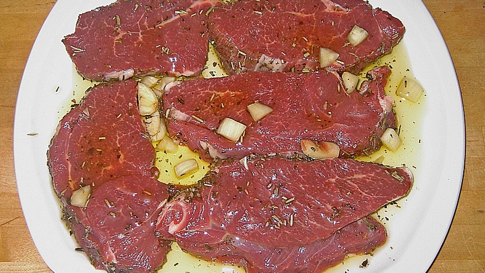 Mariniertes Lamm zum Grillen von Gruffi