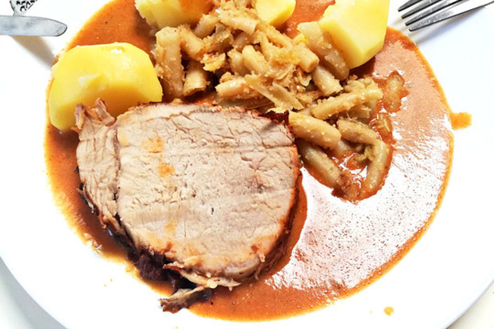 Schweinelachsbraten Schweinelachsbraten