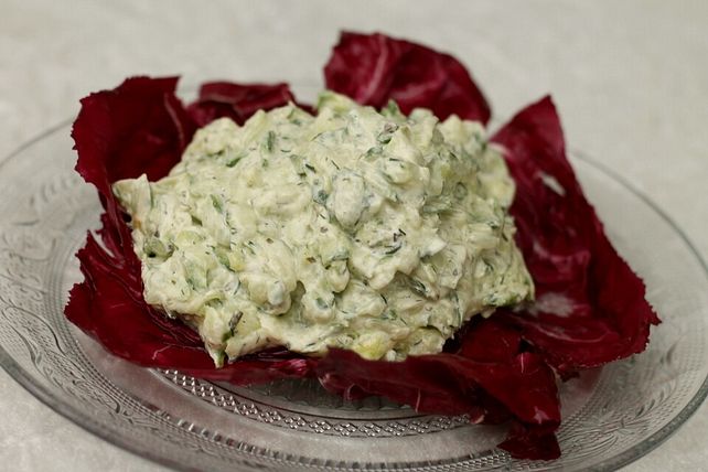 Salatgurke in Dressing mit isländischem Frischkäse von patty89| Chefkoch