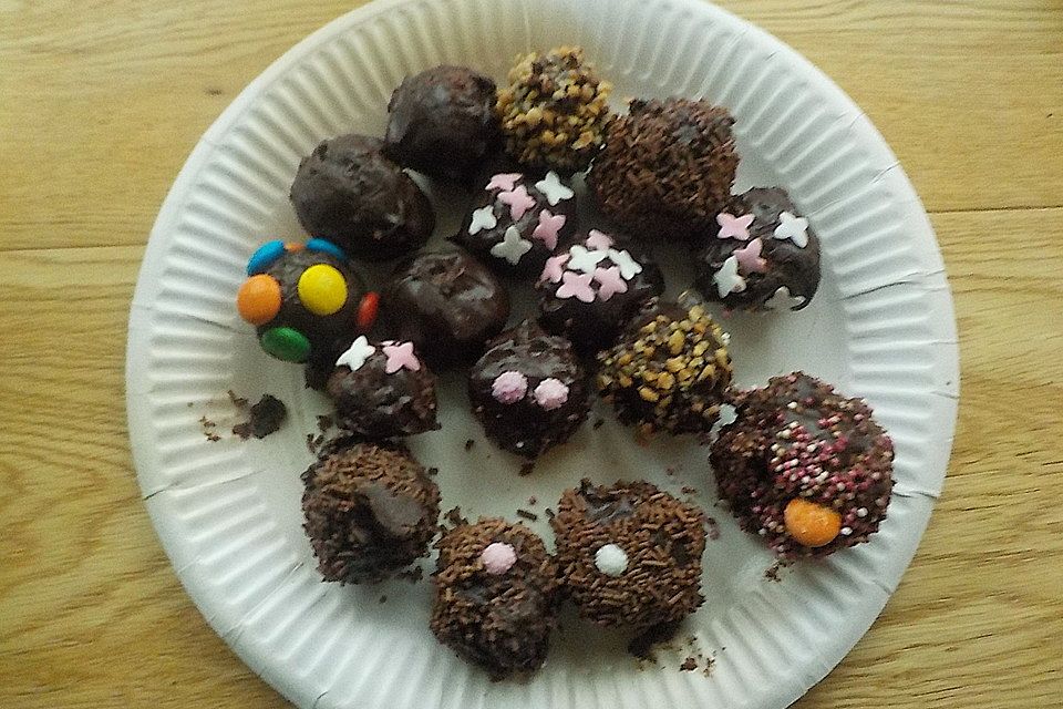 Kunterbunte Cake Pops