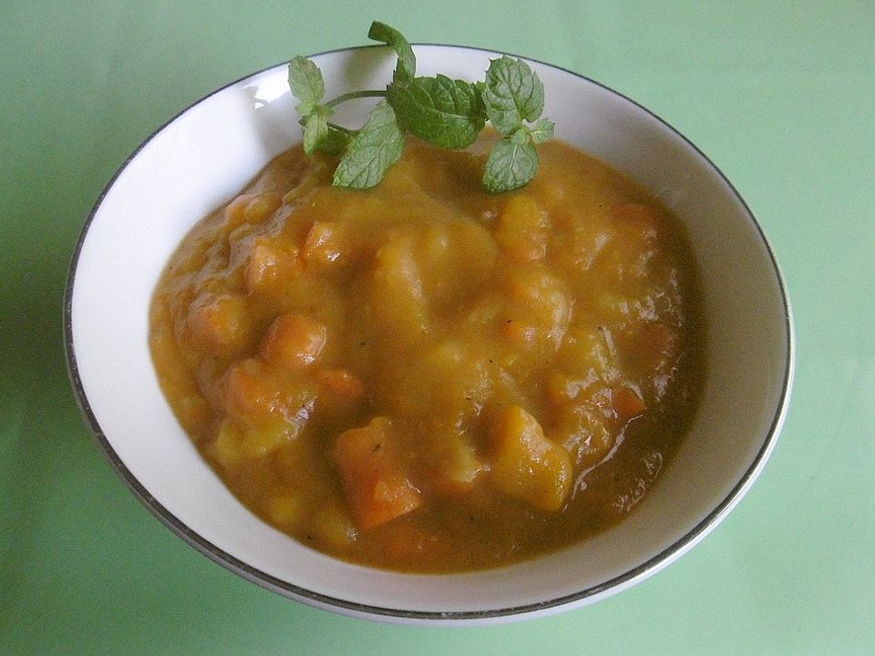 Pikante Möhren-Mango-Suppe von ChemicalFairytale| Chefkoch