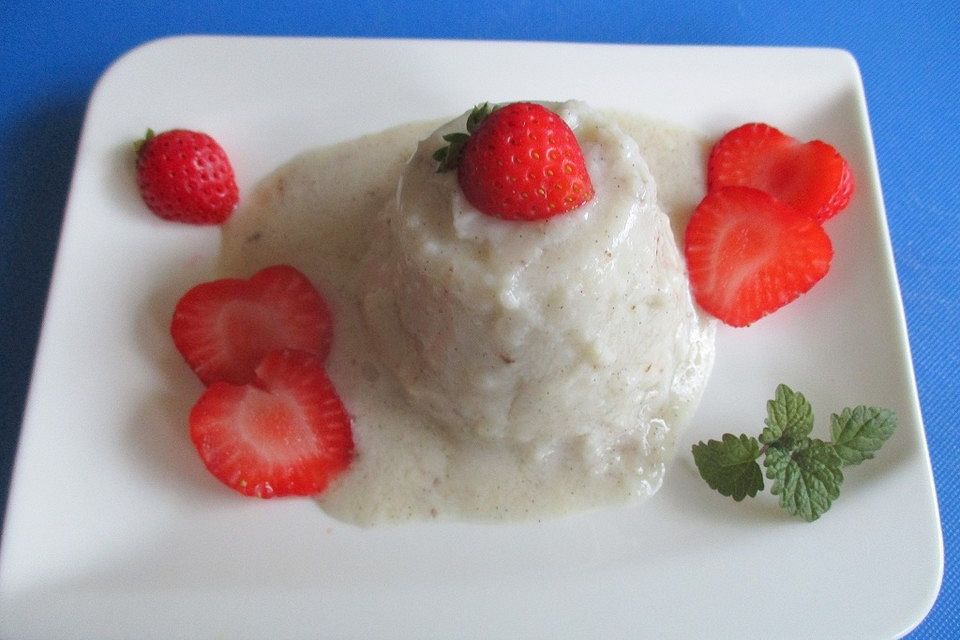 Veganer Vanillepudding