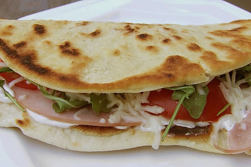 Fladenbrot aus der Emilia Romagna