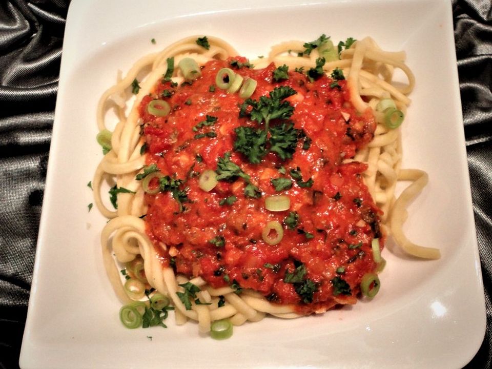Tomaten Sauce zu Nudeln von mkuntze Chefkoch