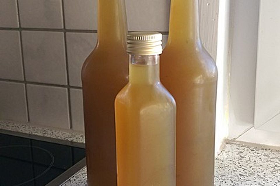 Sirup aus Zitronenmelisse