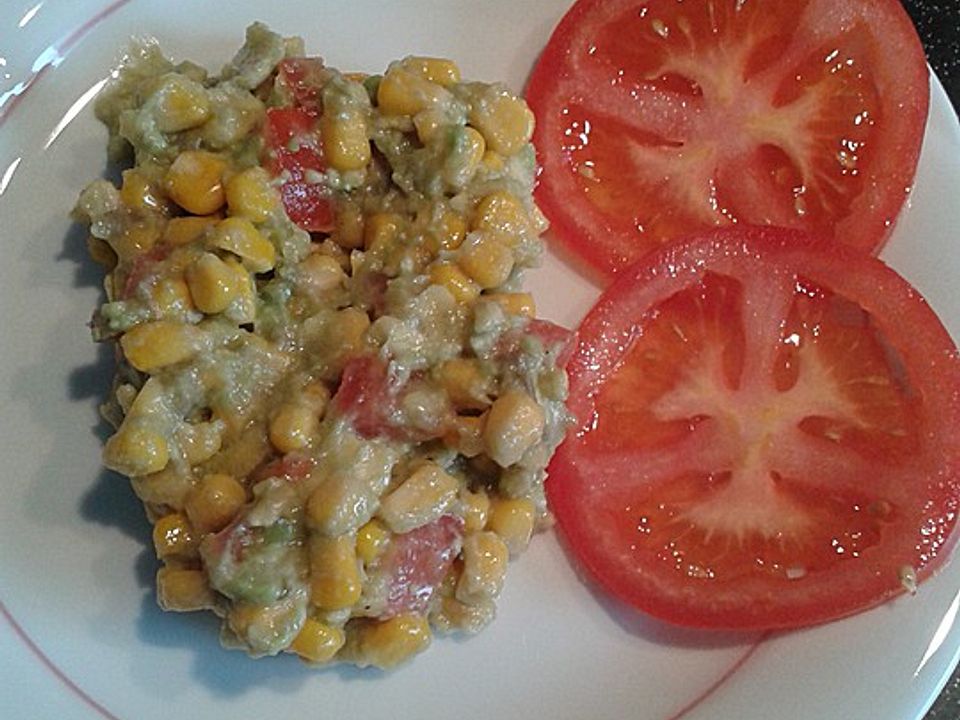 Avocado-Tomaten-Mais-Dip von -küchenprinzessin- | Chefkoch
