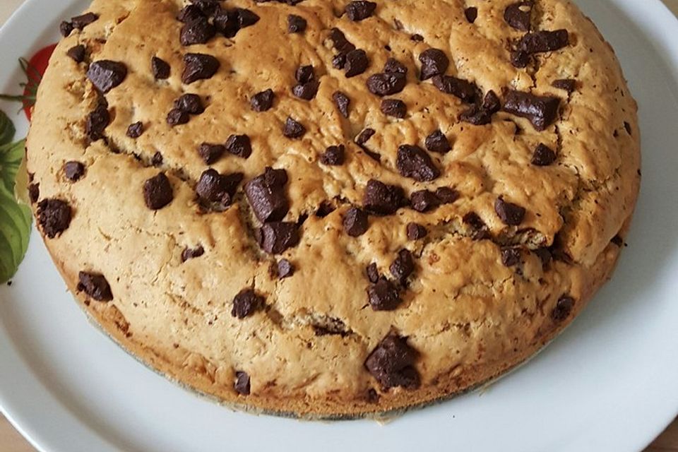 Nutella-Cookie-Kuchen