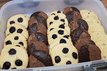 Schoko-Vanille-Cookies