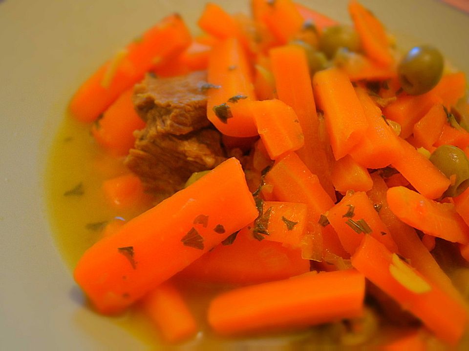 Tagine mit Karotten und eingelegten Zitronen von pressento-de | Chefkoch