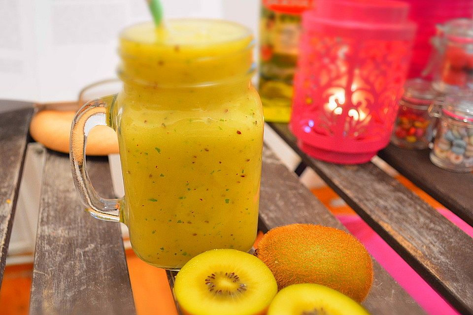 Kiwi-Ananas-Smoothie