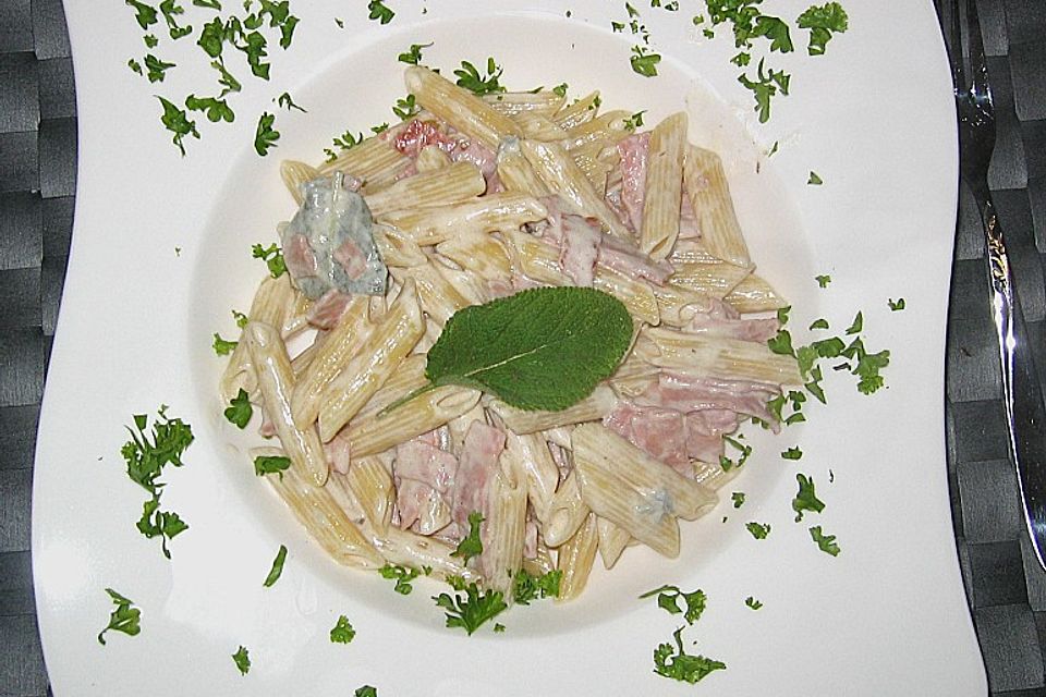 Penne al gorgonzola