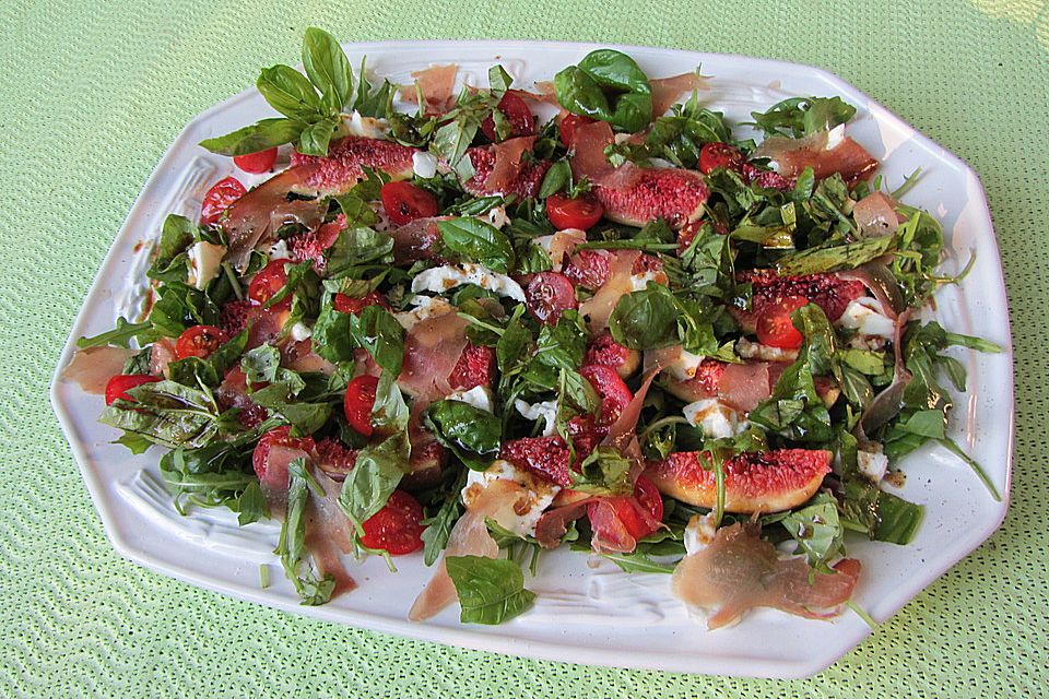 Rucola-Feigensalat