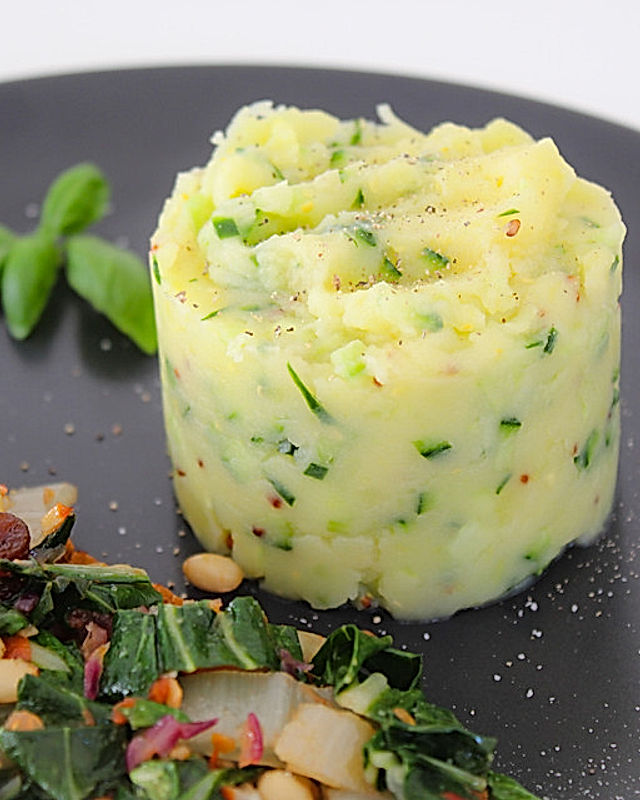 Salatgurken-Kartoffelpüree