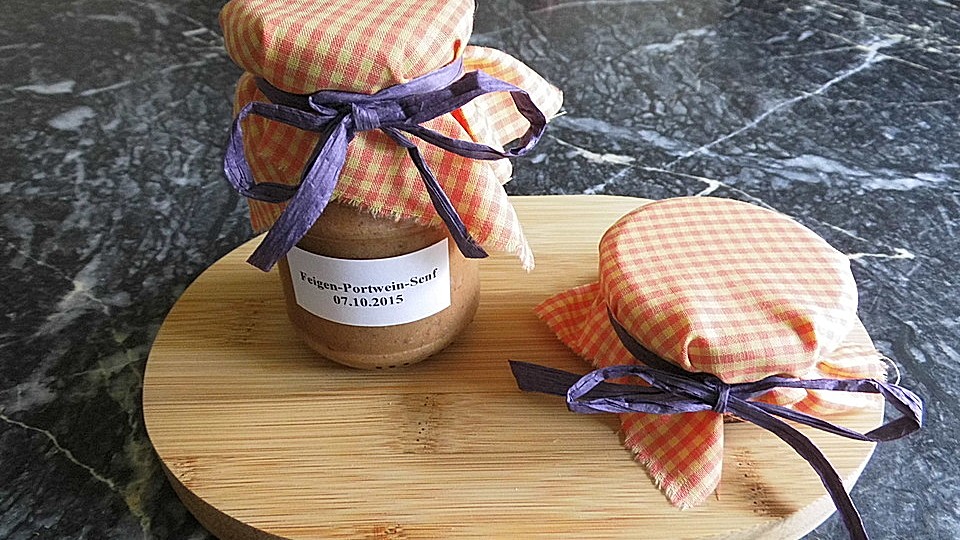 Feigen-Portwein-Senf von Schleckerbär| Chefkoch