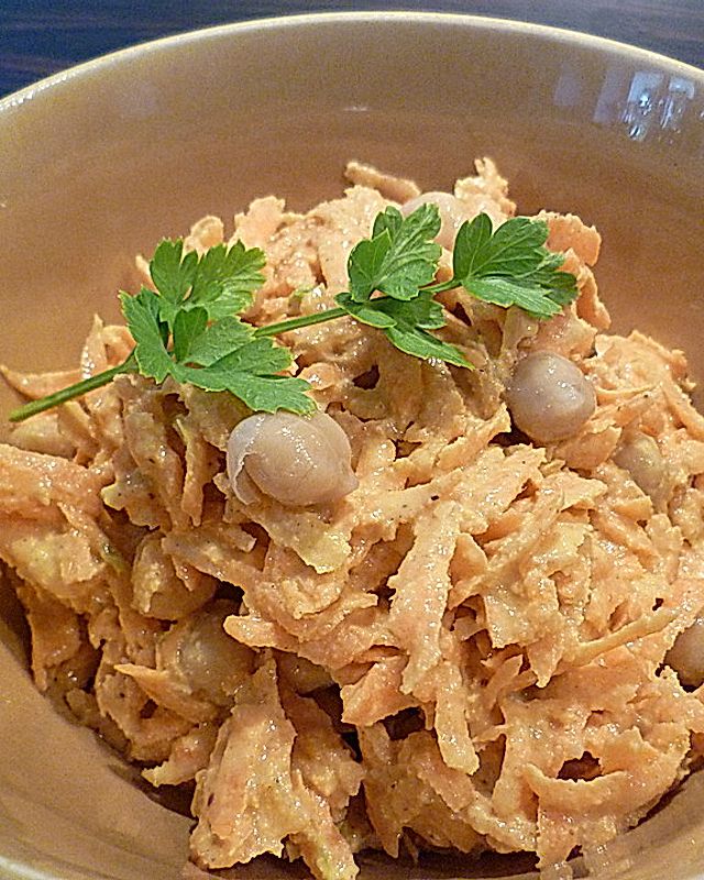 Karottensalat à la Hummus