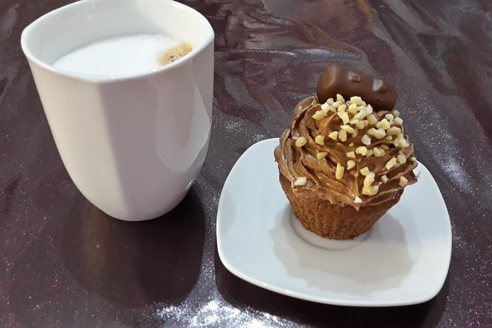 Snickers-Cupcakes Snickers-Cupcakes