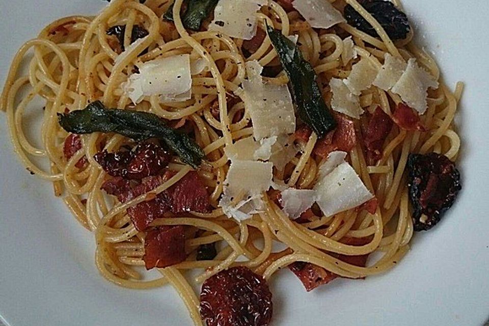 Mediterrane Spaghetti