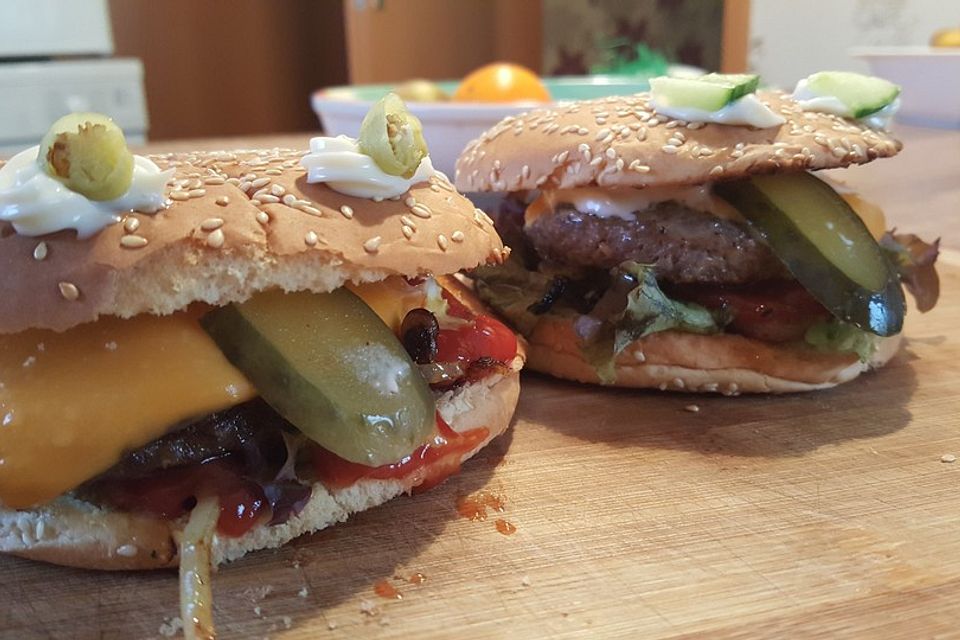 Halloween Grusel-Burger