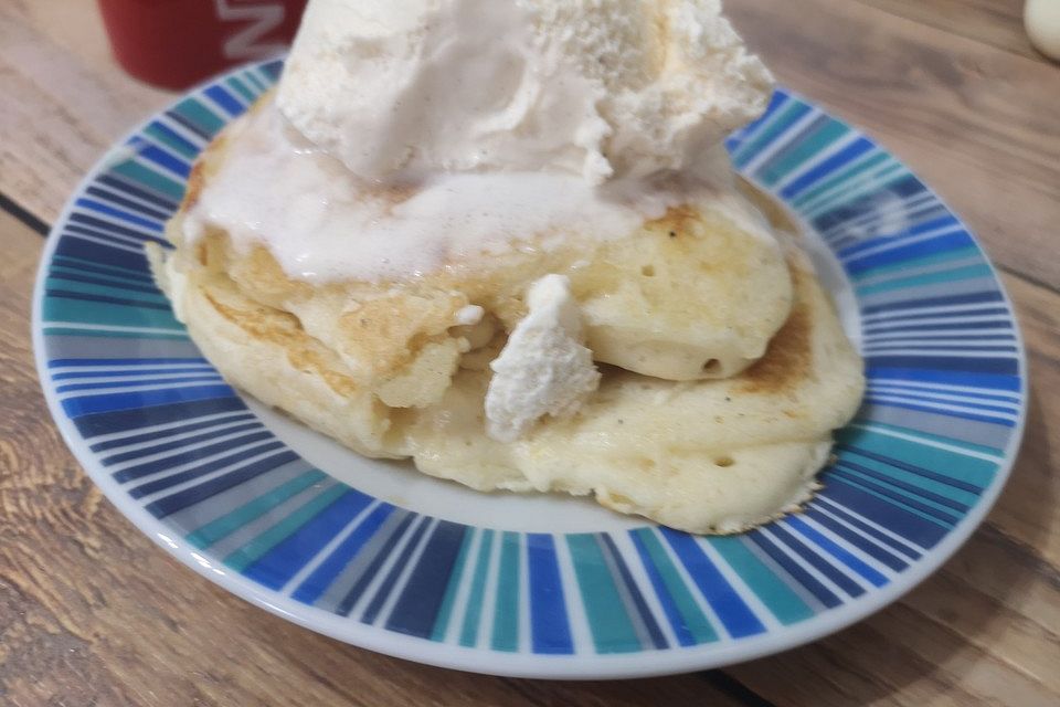 Frühstücks Bananen-Pancake