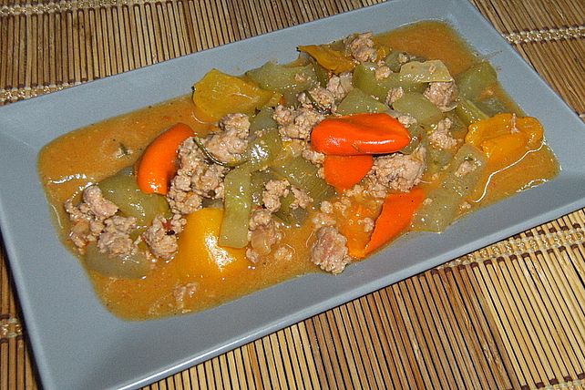 Hackfleisch - Gurken - Pfanne von bibi270263| Chefkoch Hackfleisch - Gurken - Pfanne von bibi270263| Chefkoch