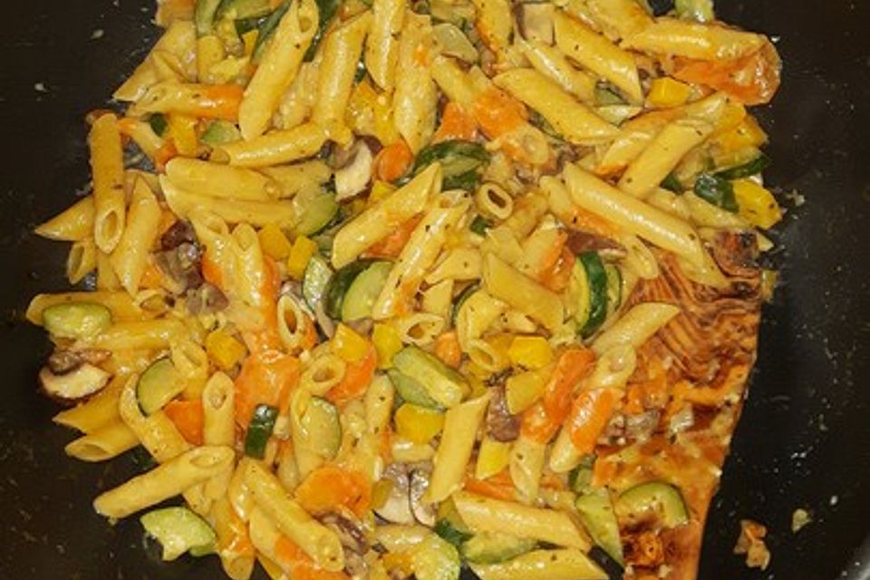 Penne mit Gemüse