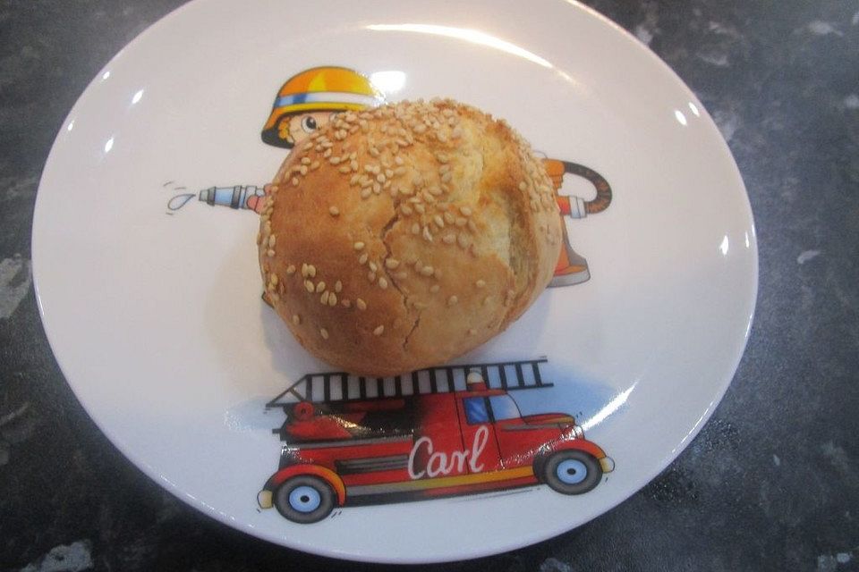 Vollkorn-Burgerbrötchen