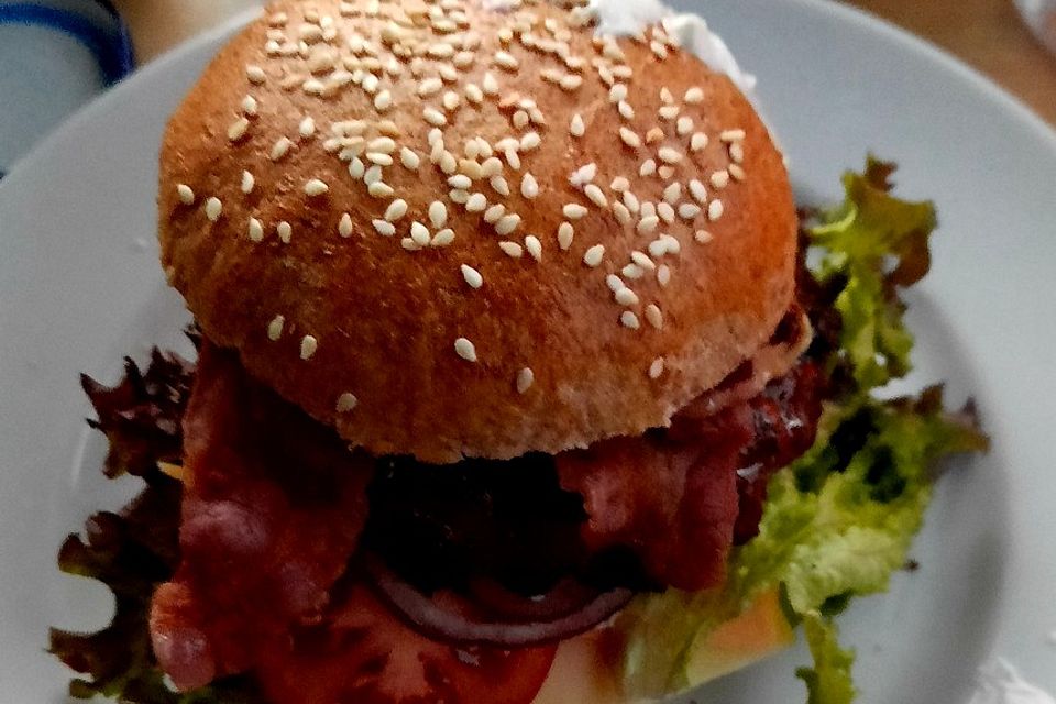 Vollkorn-Burgerbrötchen