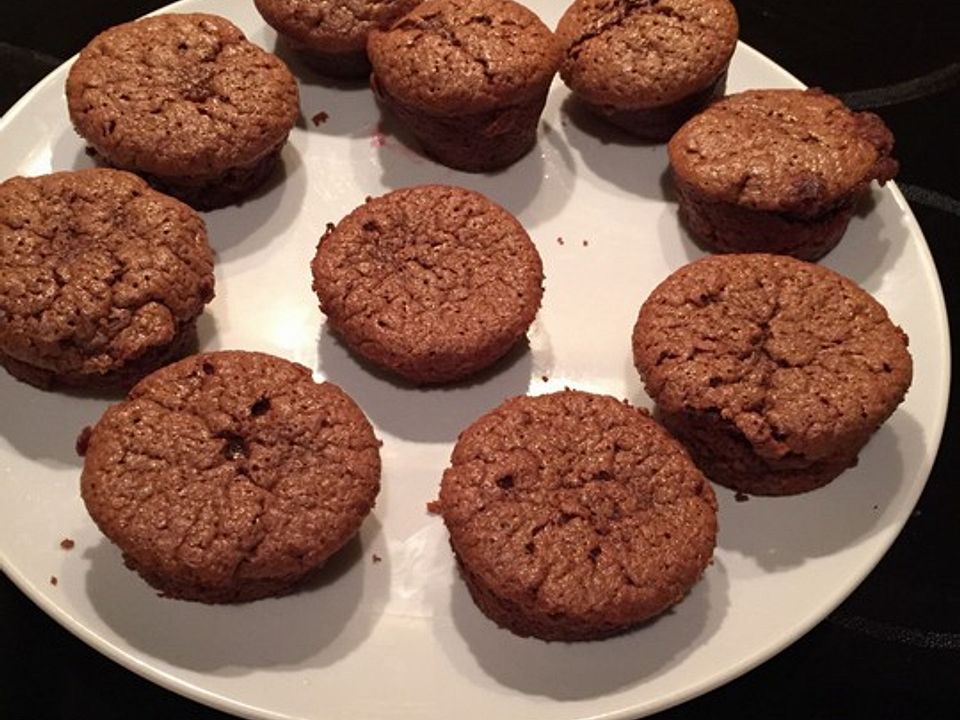 Schoko-Mandel-Himbeer-Cupcake