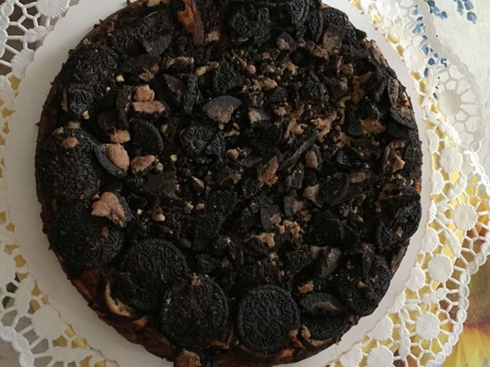 Gesunder cremiger Oreo-Käsekuchen von house-katze| Chefkoch