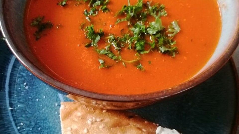 Ofen-Tomatensuppe von finolino