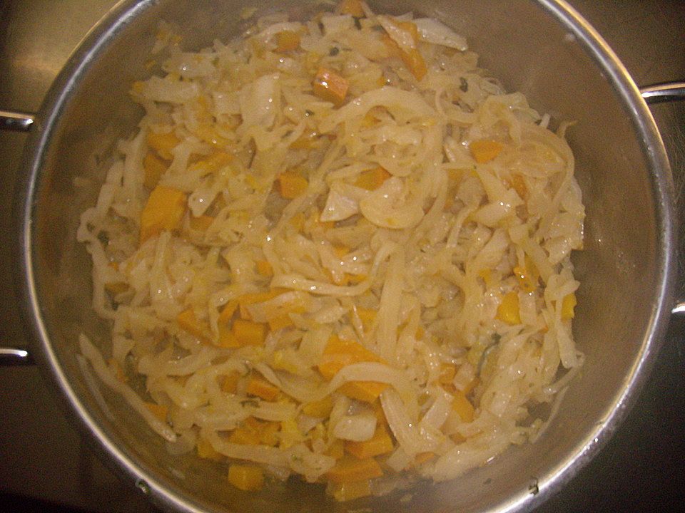 Weißkohl-Kürbis-Gemüse| Chefkoch
