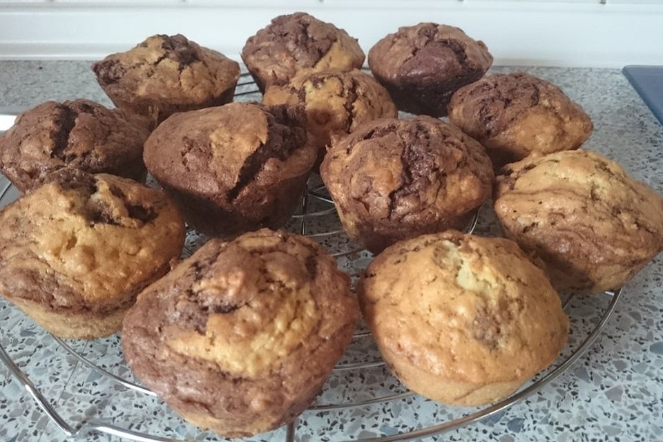 Nutella-Müsli-Muffins