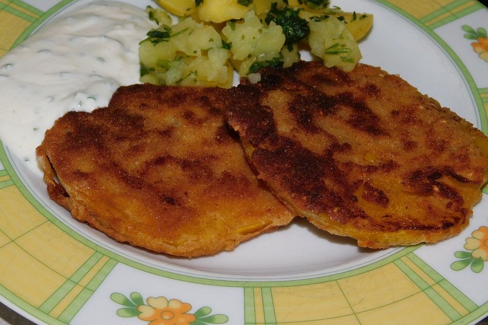 Beste Kürbis-Schnitzel