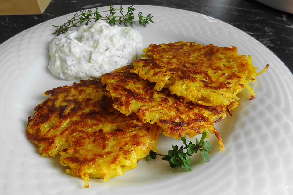 Kürbisrösti