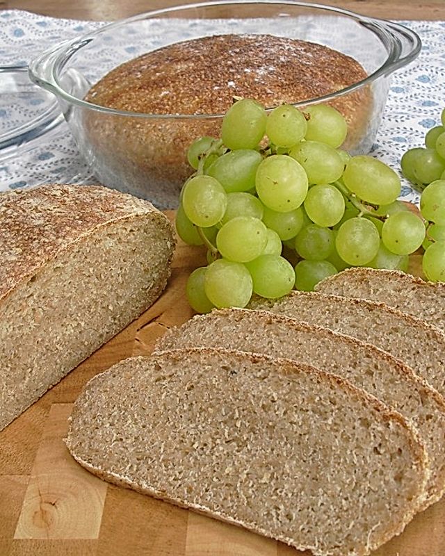 Grünkernschrot-Dinkel-Brot
