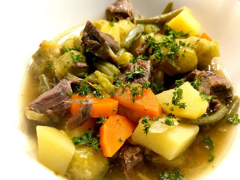 Herbsteintopf "Quer durch den Garten" von balfrin Chefkoch