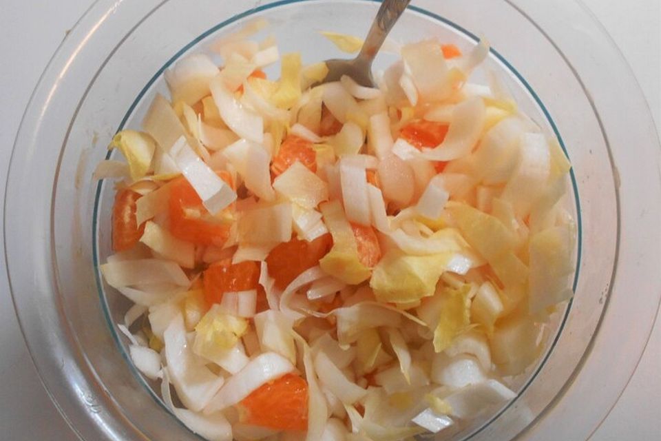 Chicorée-Orangen-Salat