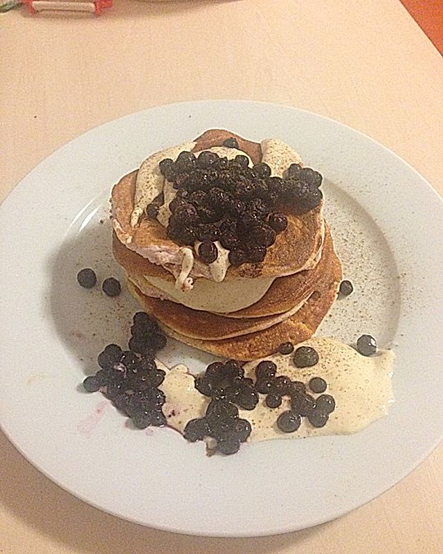 Low Carb Vanille-Pancakes