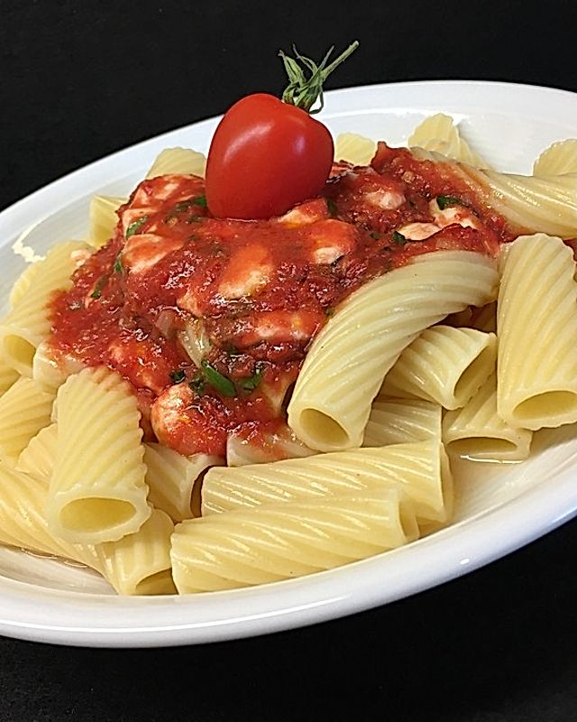 Tomaten - Mozzarella - Pasta