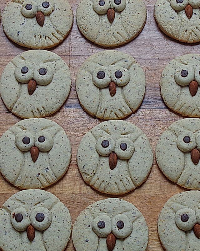 Eulen-Cookies