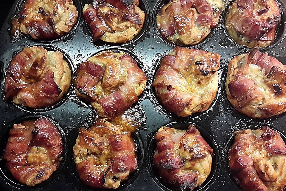 Bacon-Muffins-Fingerfood