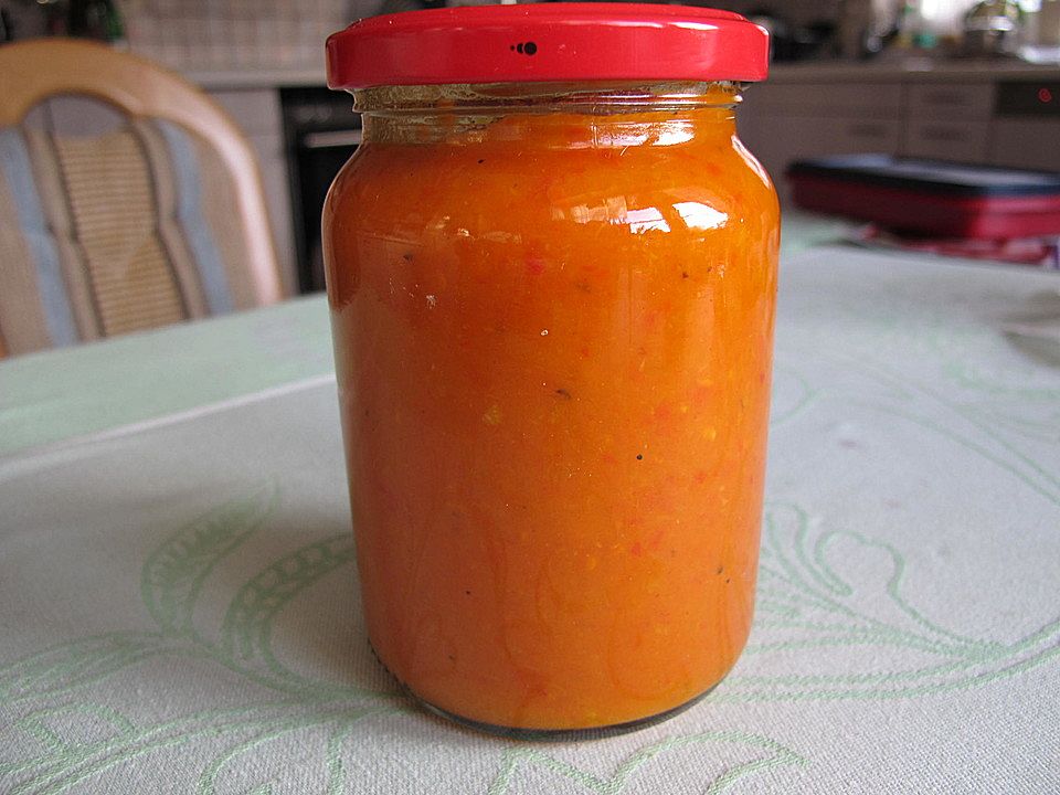 Kürbis-Paprika-Soße von Monika| Chefkoch